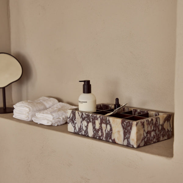Calacatta organizer box 32.5x17.5x8cm