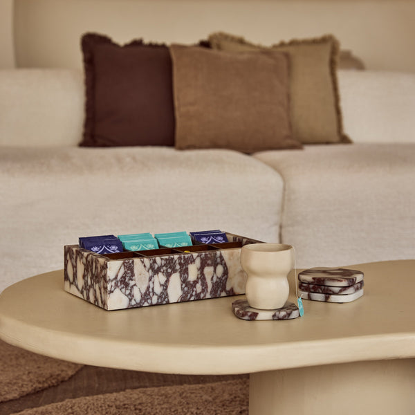 Calacatta organizer box 32.5x17.5x8cm