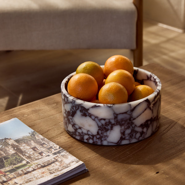 Calacatta Fruit Bowl Ø24x10cm