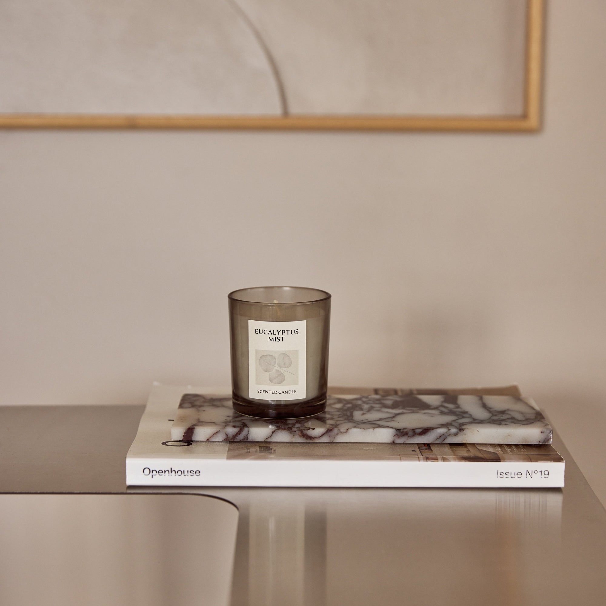 Marble Tray Rectangle S Calacatta 10x25cm