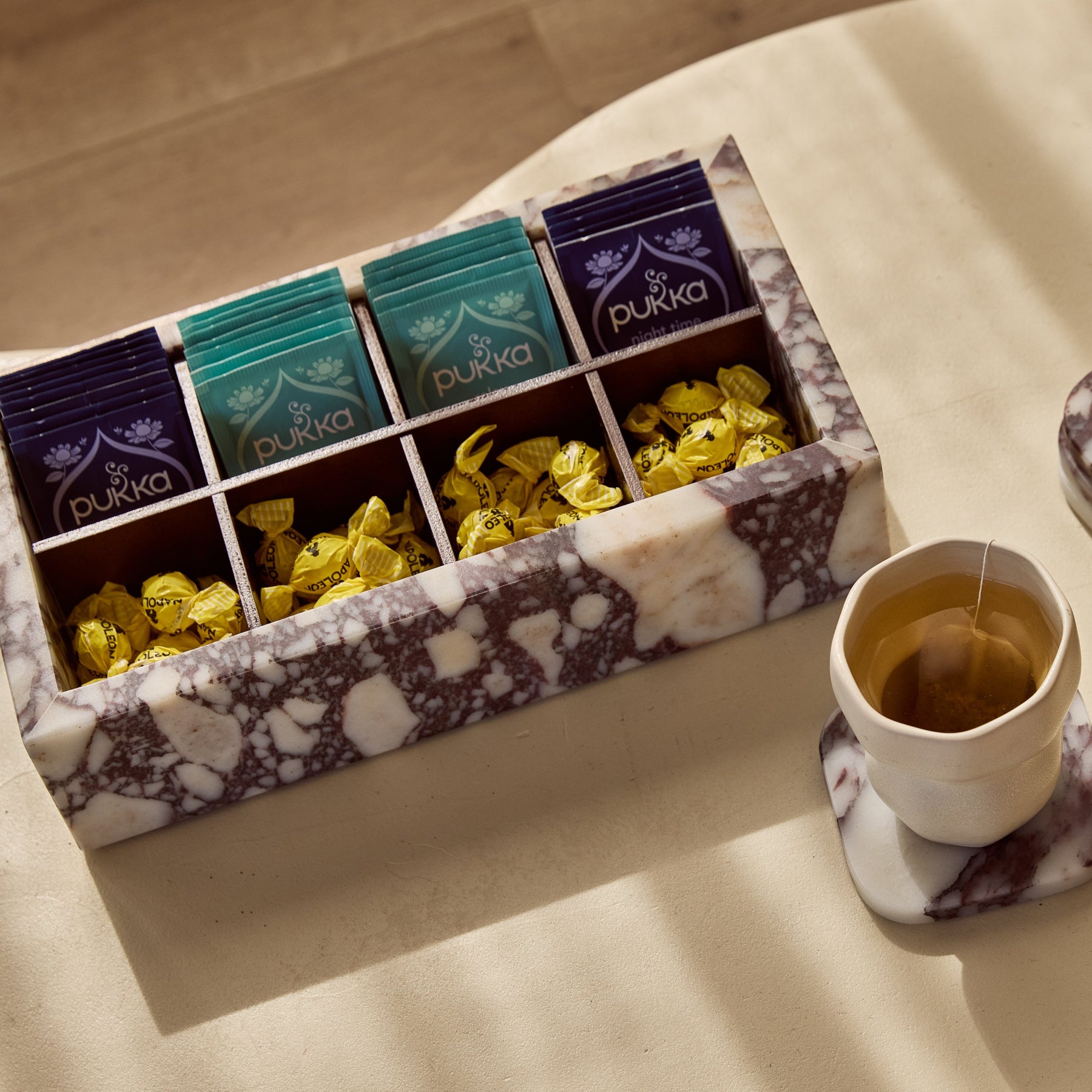 Calacatta organizer box 32.5x17.5x8cm