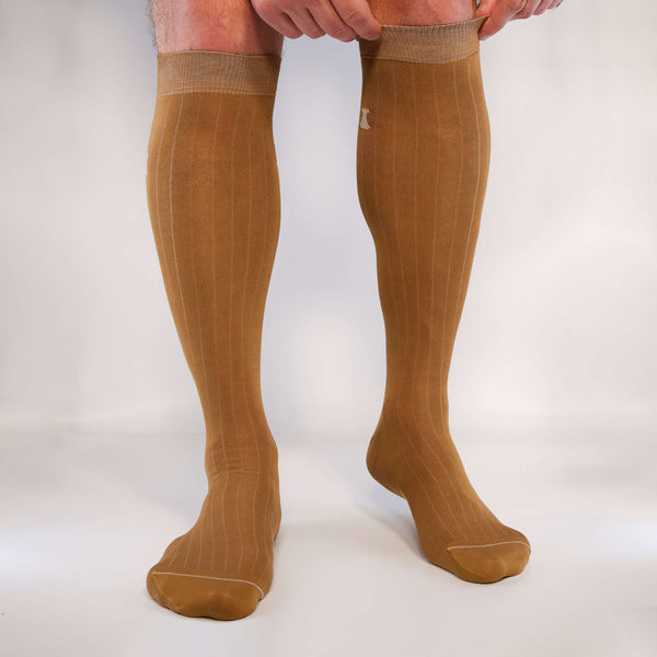 Julius Caesar - Long fine ribbed socks
