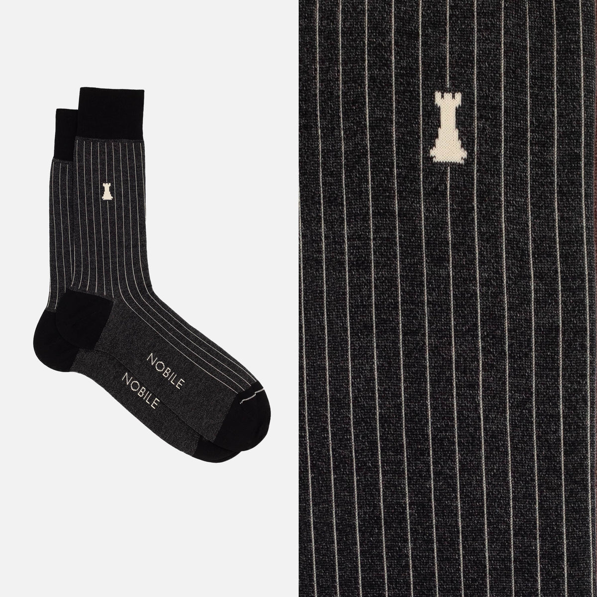 Trastevere Box of 6 Short Socks - 2x Dots/2x Stripes/2x Ribbed