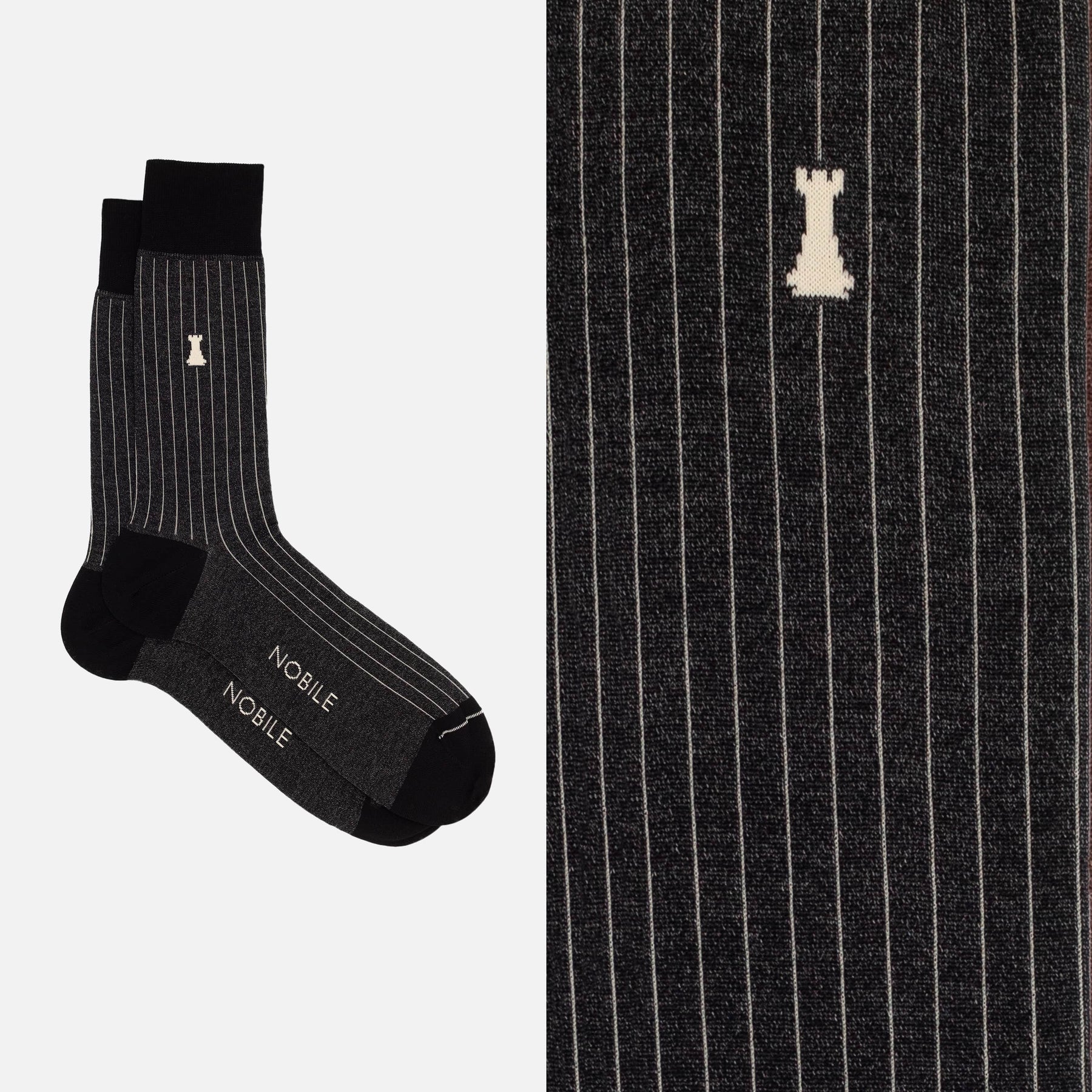 Trastevere Box of 6 Short Socks - 2x Dots/2x Stripes/2x Ribbed
