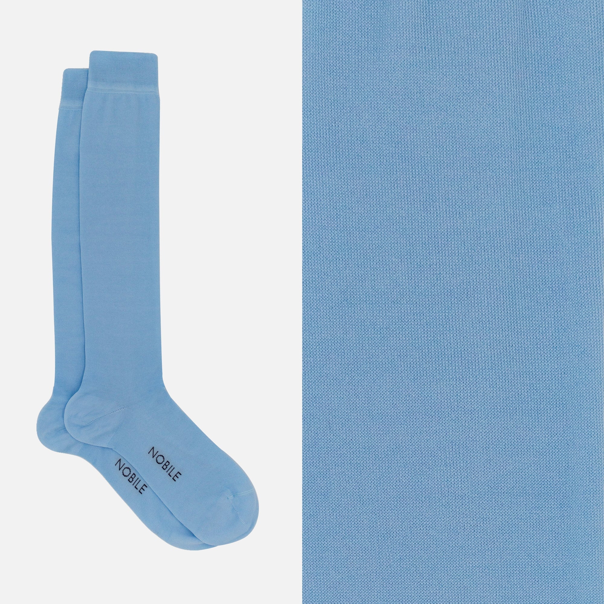 Noble Essentiel - Chaussettes Longues Unies