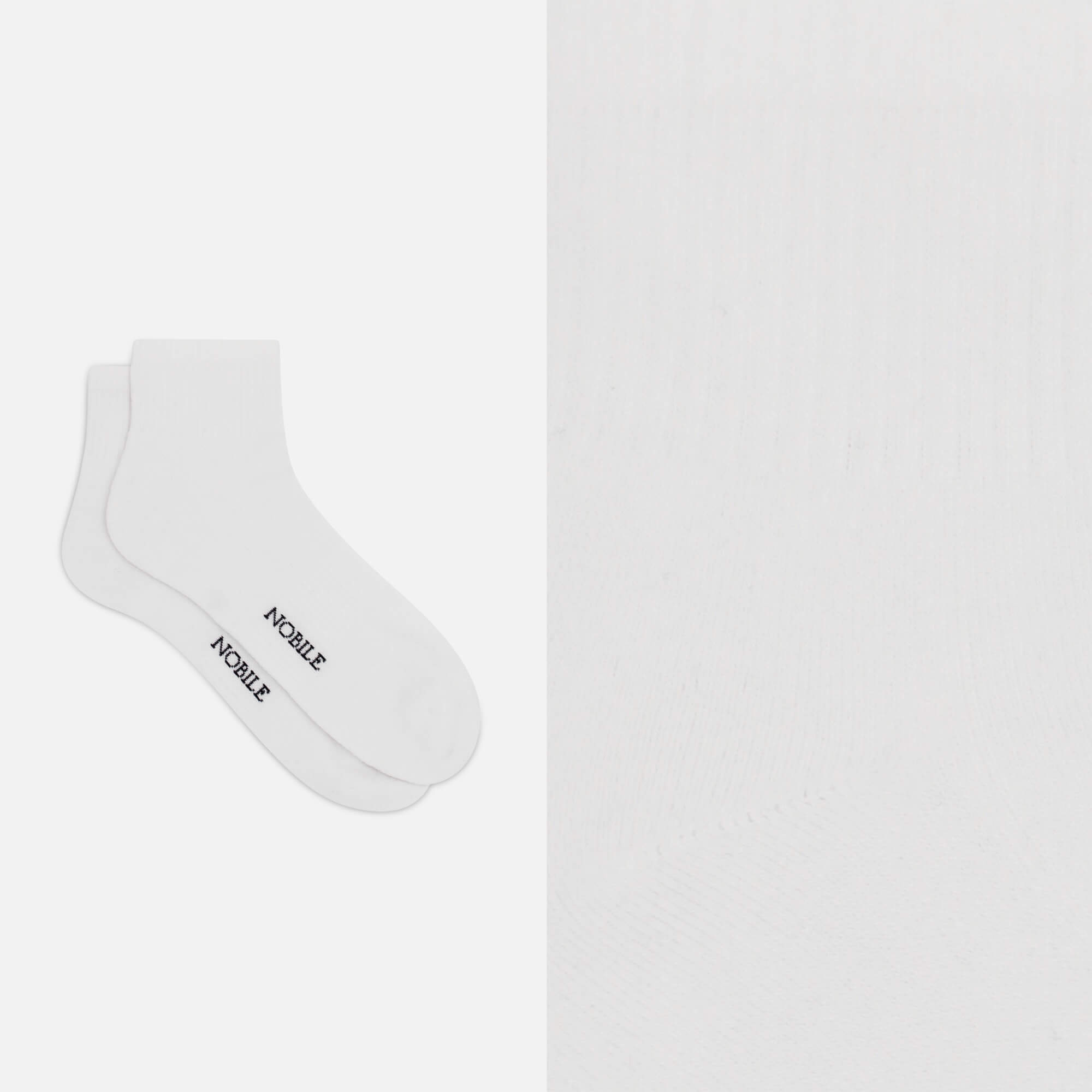 Essential - Box of 6 Short Women's Sports Socks in Organic Cotton