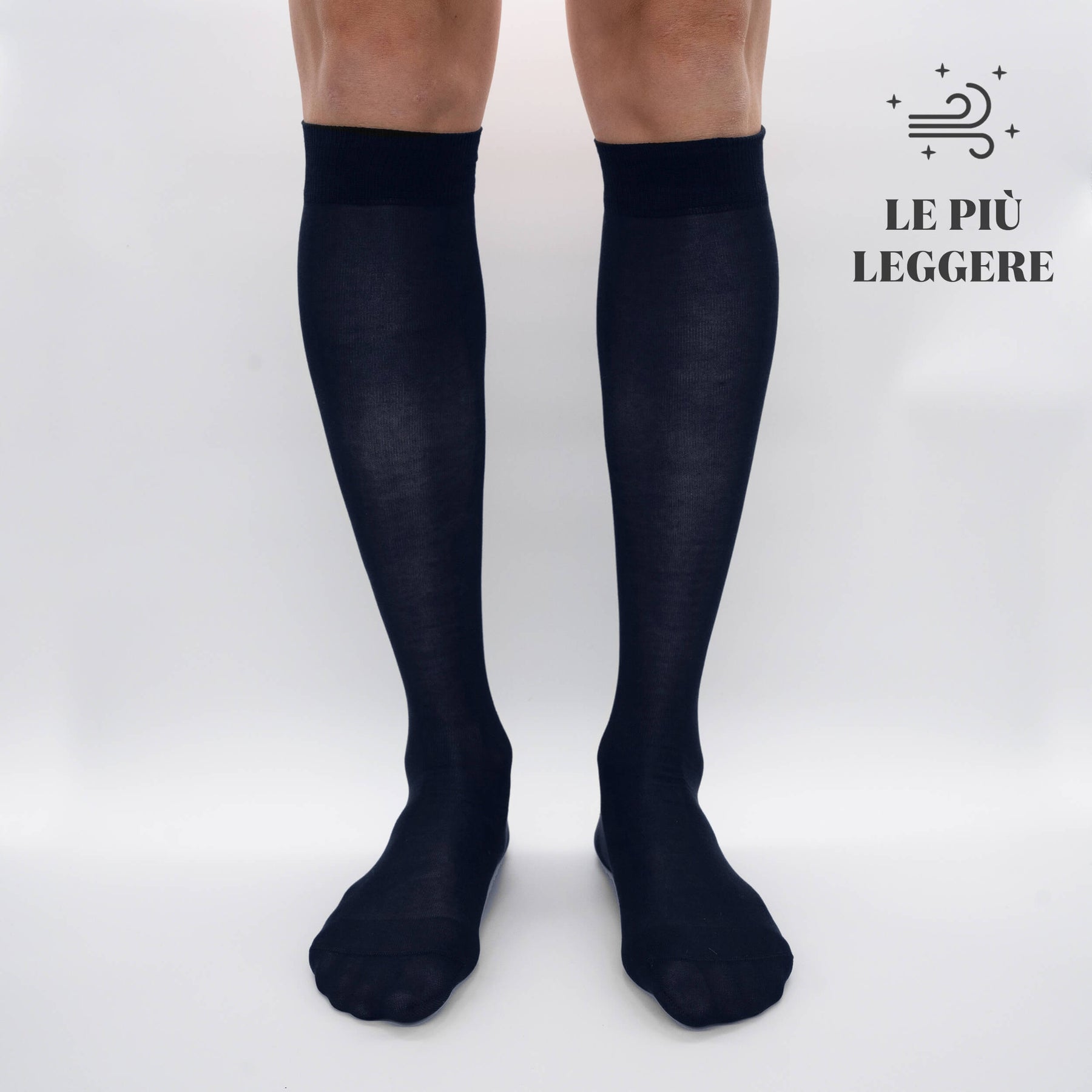 Škatla dolgih nogavic Chiffon v Filoscozia® - 6 parov modrih