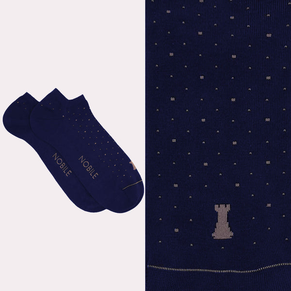 Ankle Socks 6 Pairs - Sneakers and Dots