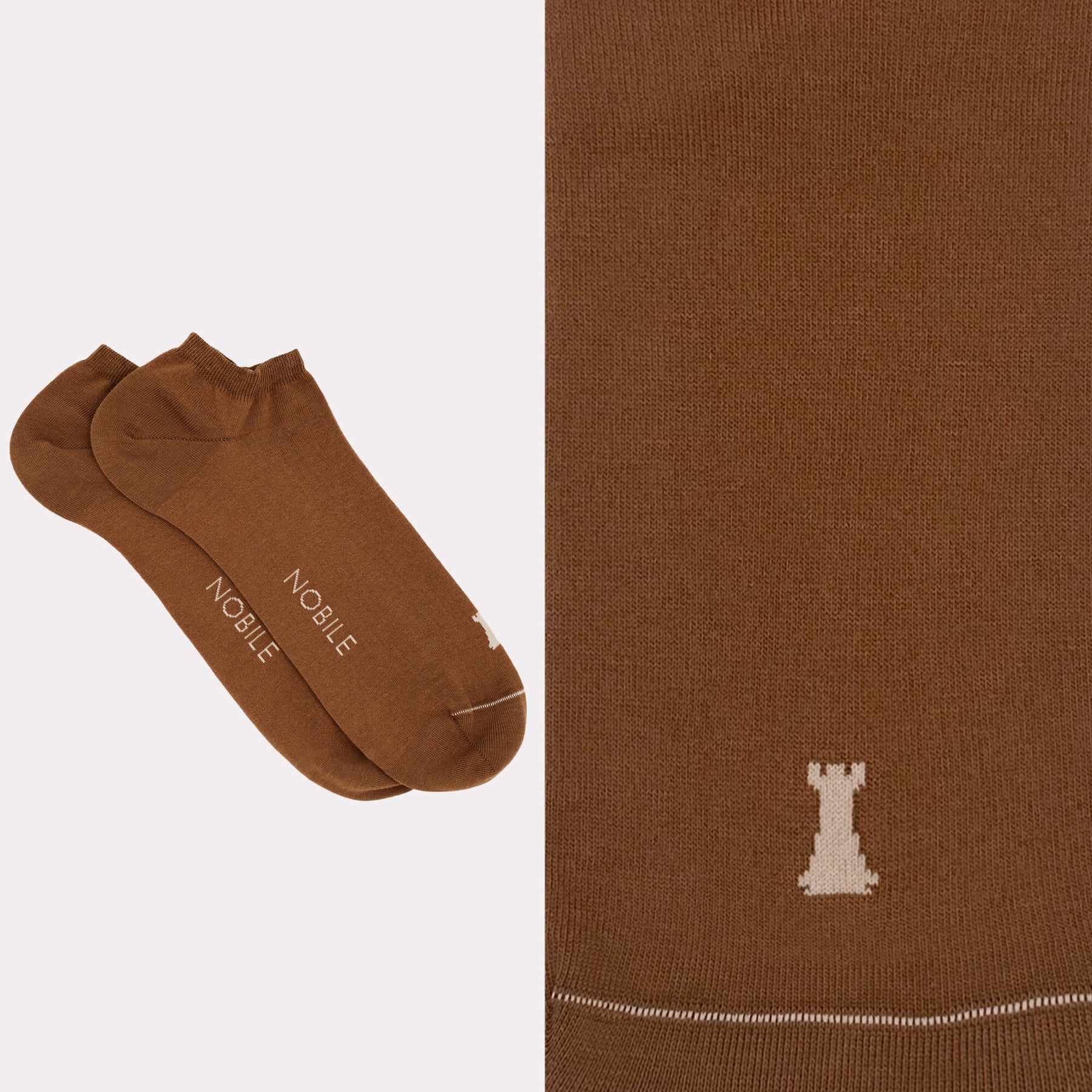 Ankle socks in pure Makò cotton - Solid color