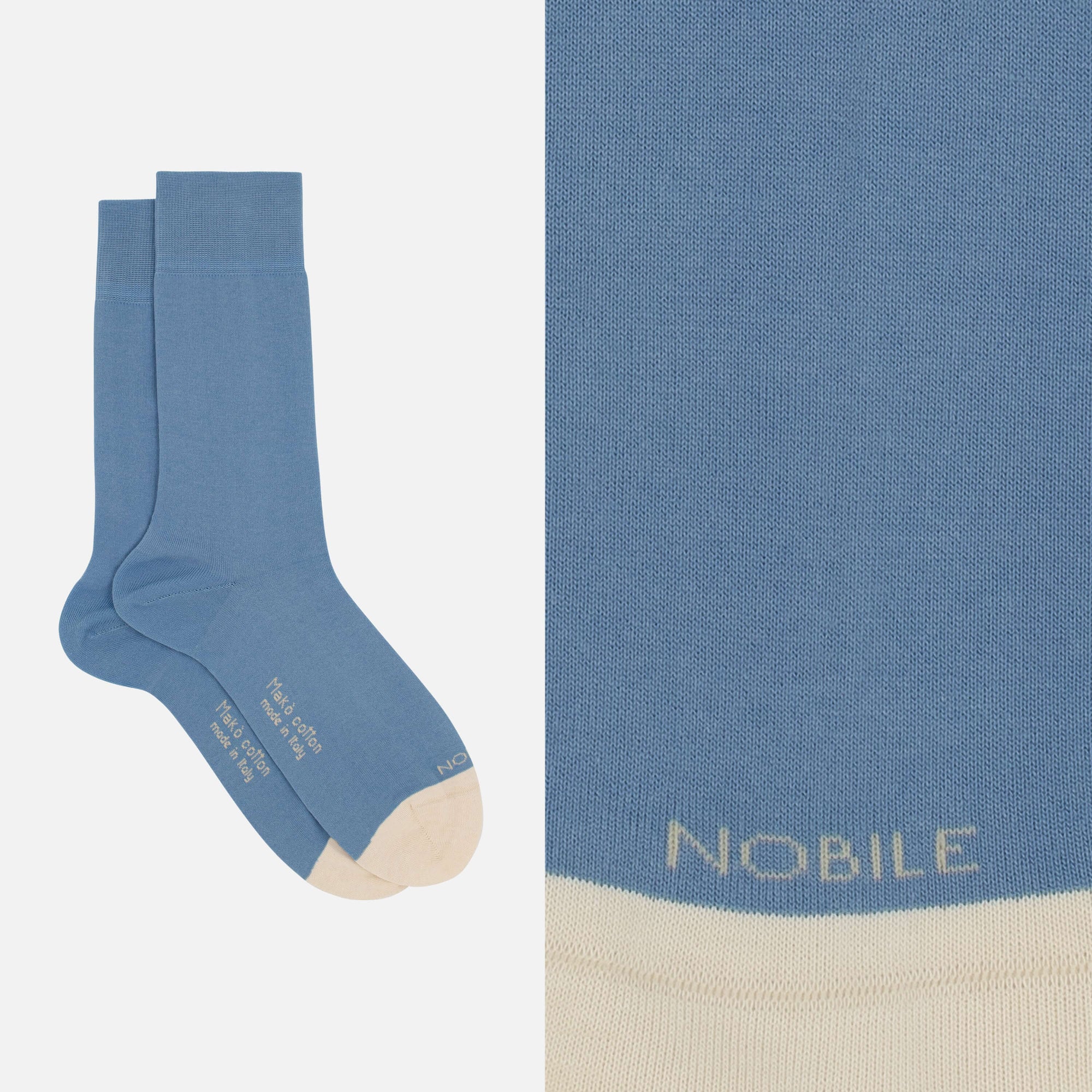 Colorful Days - Box of 6 Short Socks in Makò Cotton