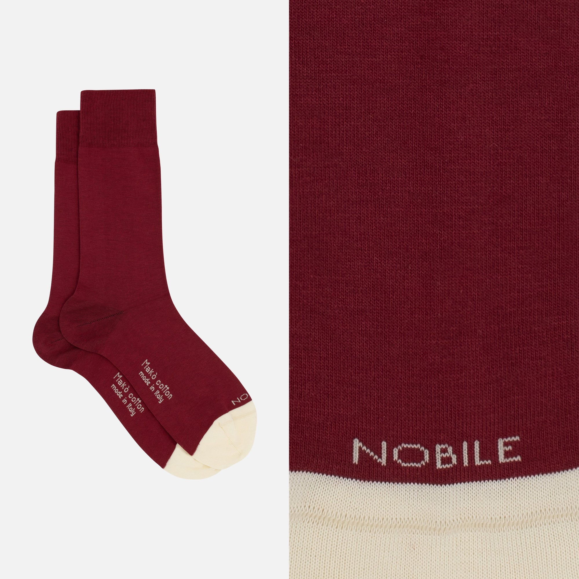 Smart Casual - Box of 6 Short Socks in Makò Cotton