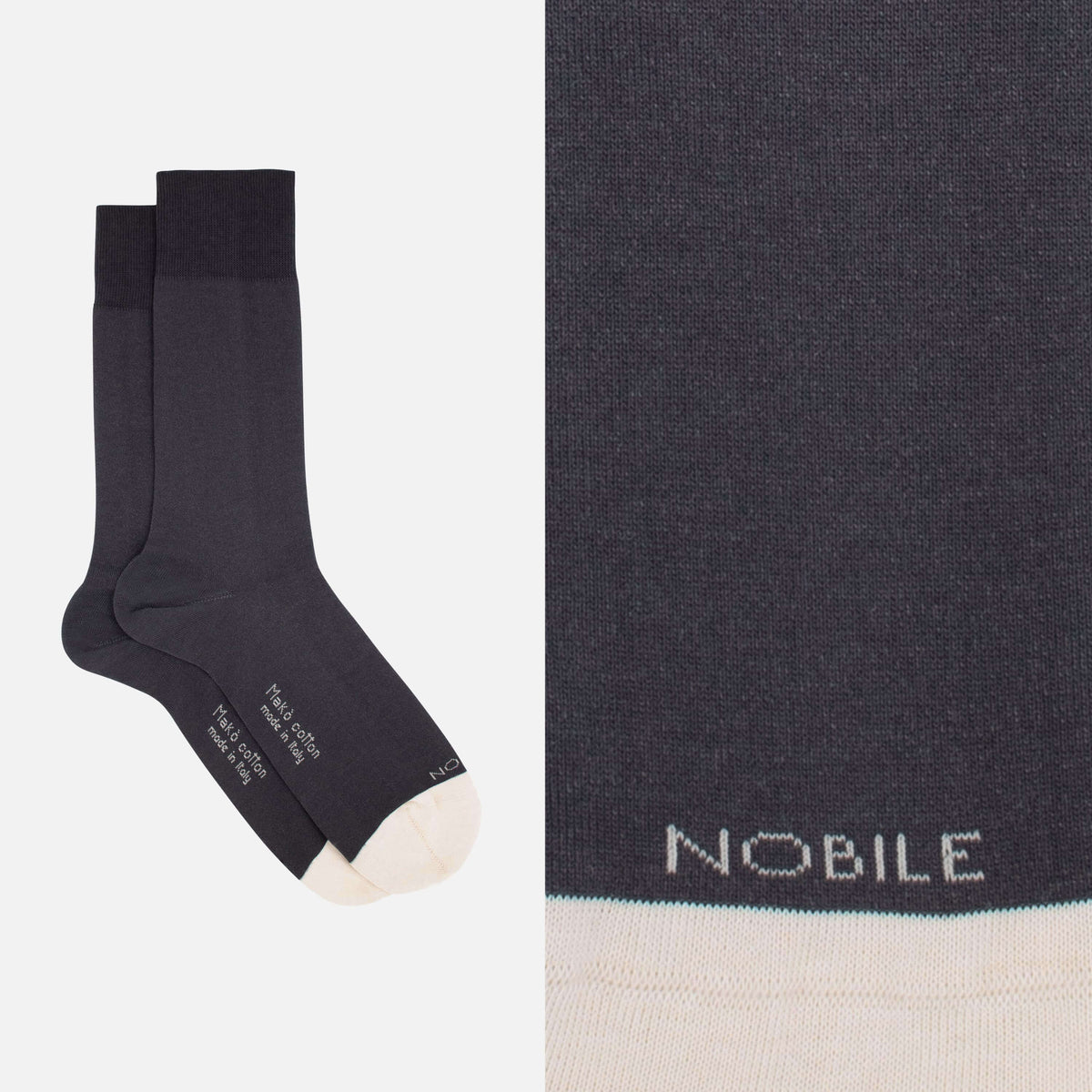 Giotto - Short socks in soft Makò cotton
