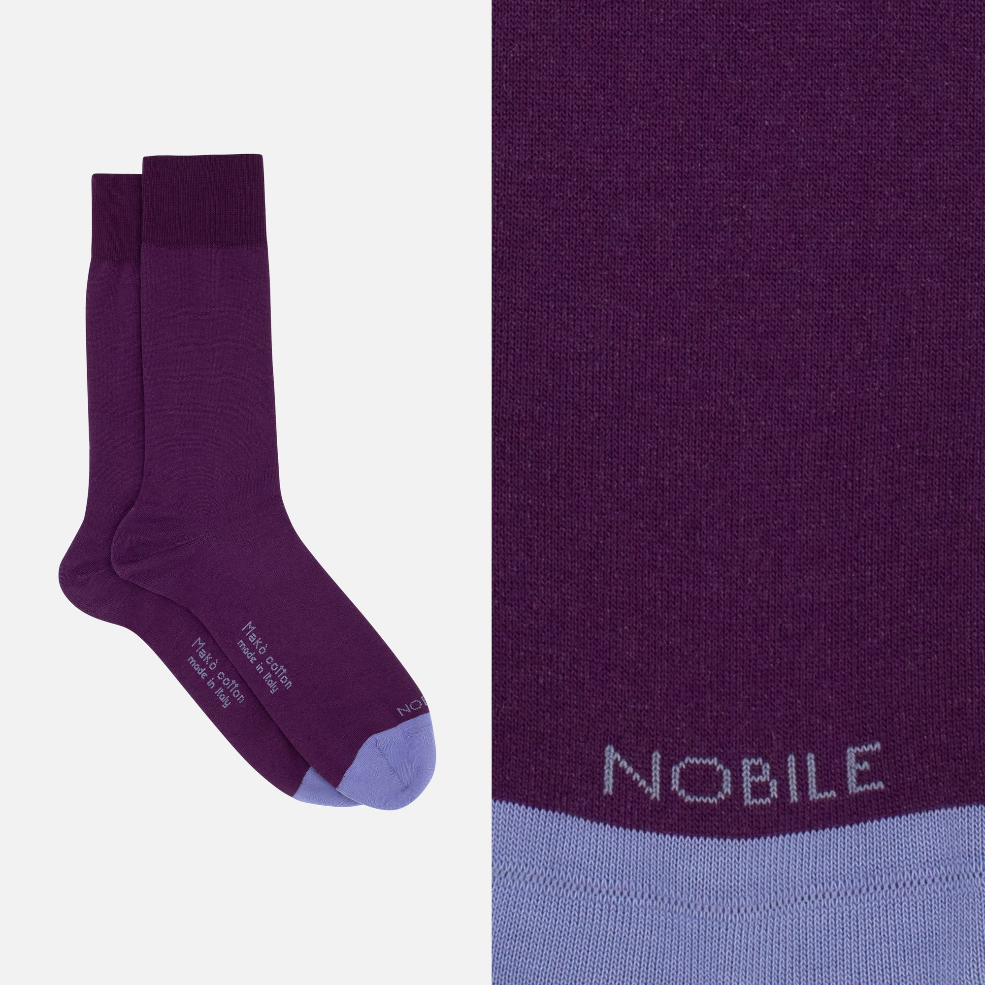 Colorful Days - Box of 6 Short Socks in Makò Cotton