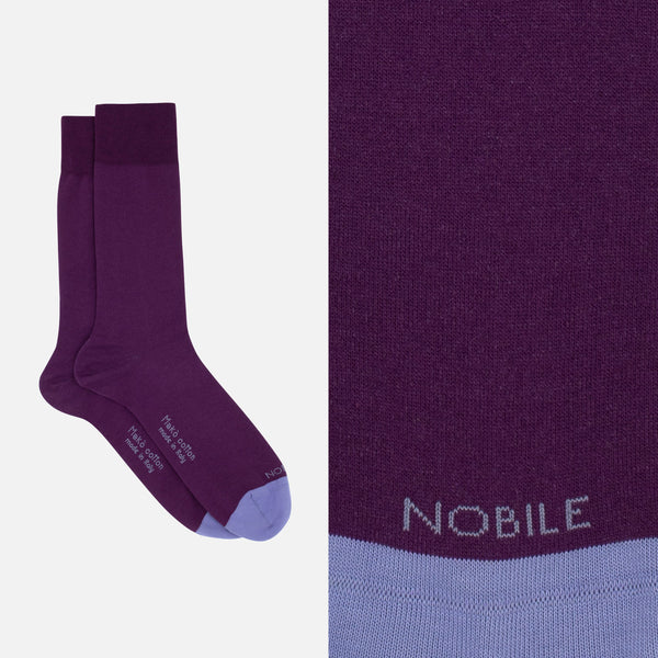 Colorful Days - Box of 6 Short Socks in Makò Cotton