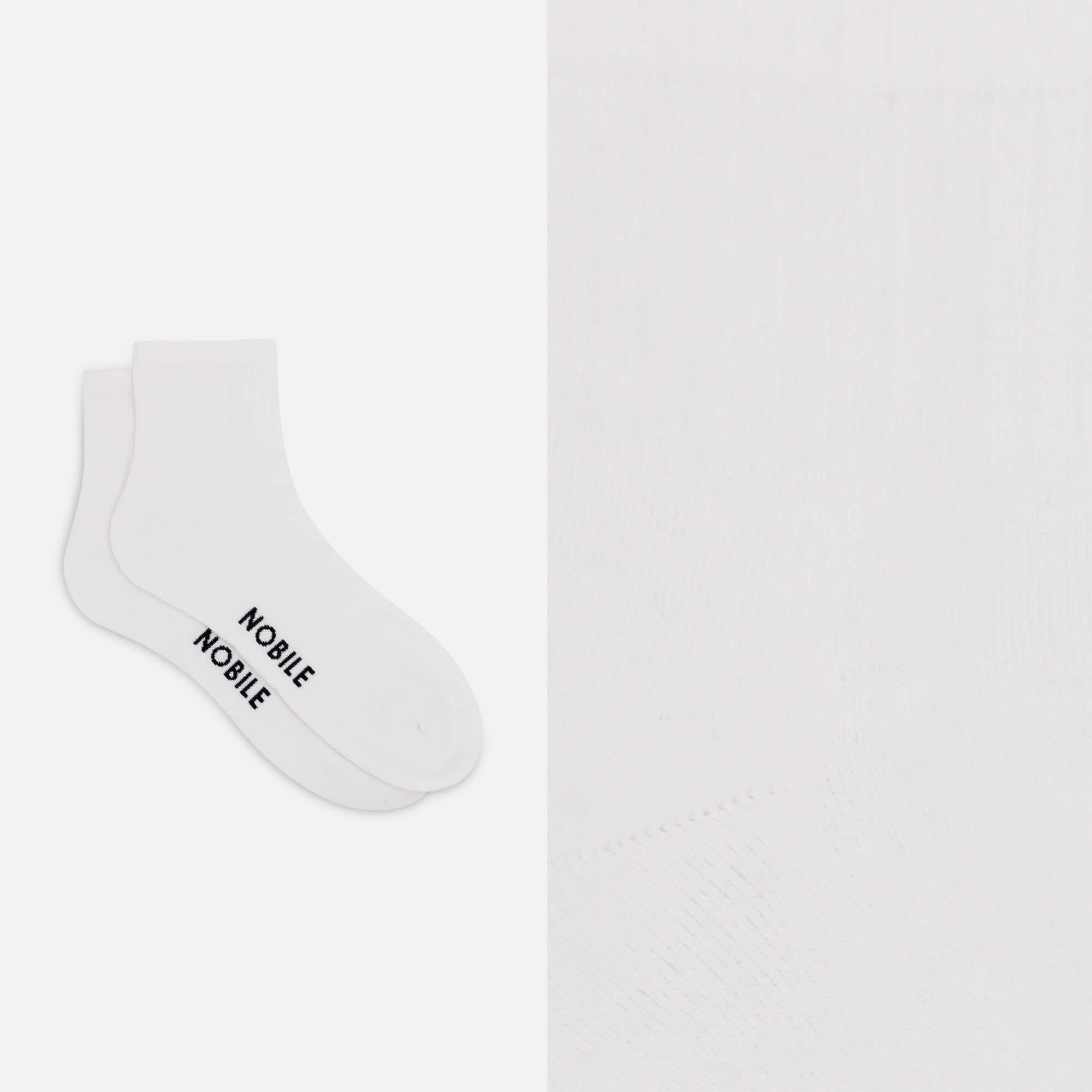 Corte Basic - Box of 6 Short Sports Socks in Organic Cotton