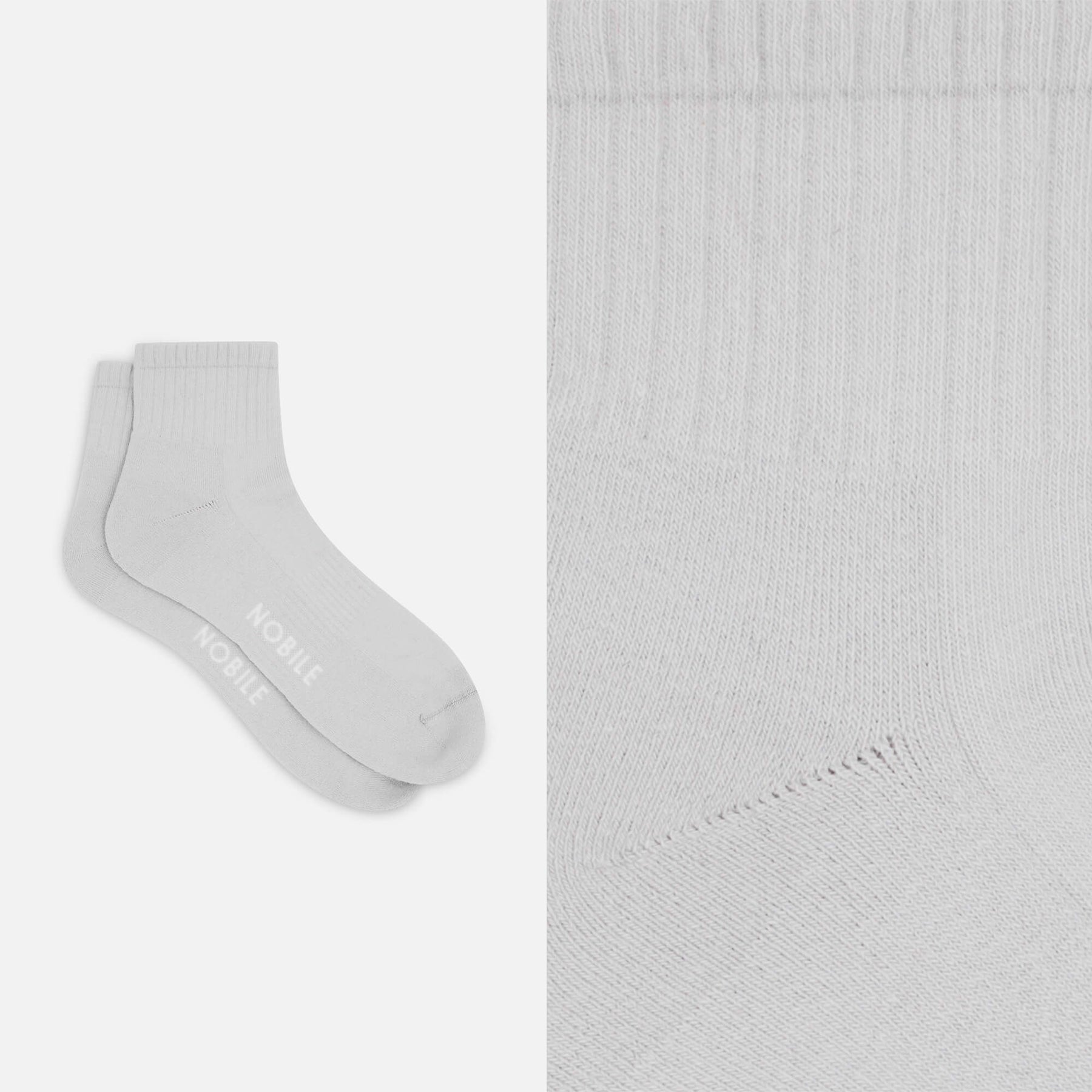 Corte Basic - Box of 6 Short Sports Socks in Organic Cotton