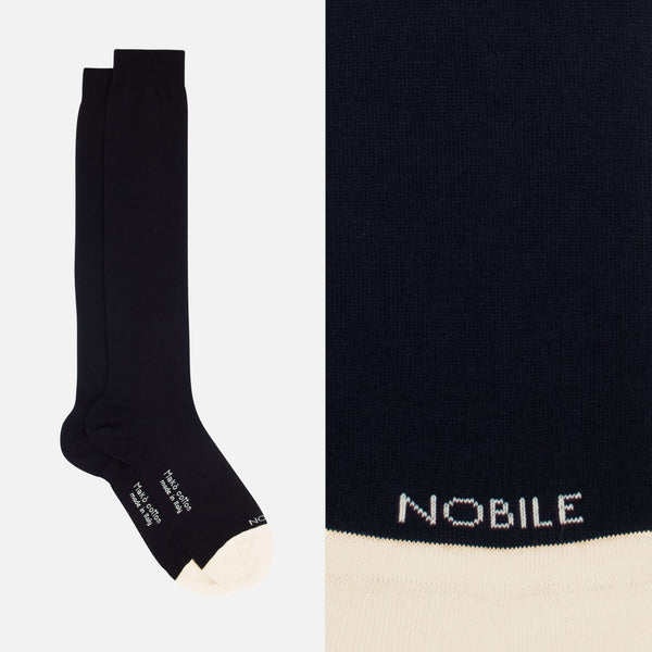 Giotto - Long sock in soft Makò cotton