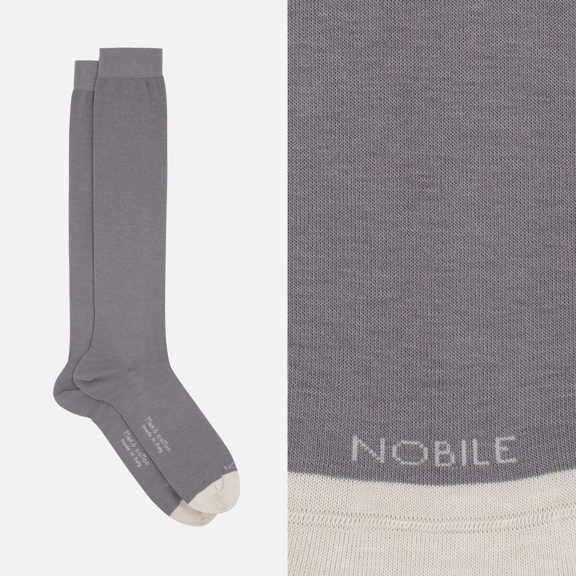 Giotto - Long sock in soft Makò cotton