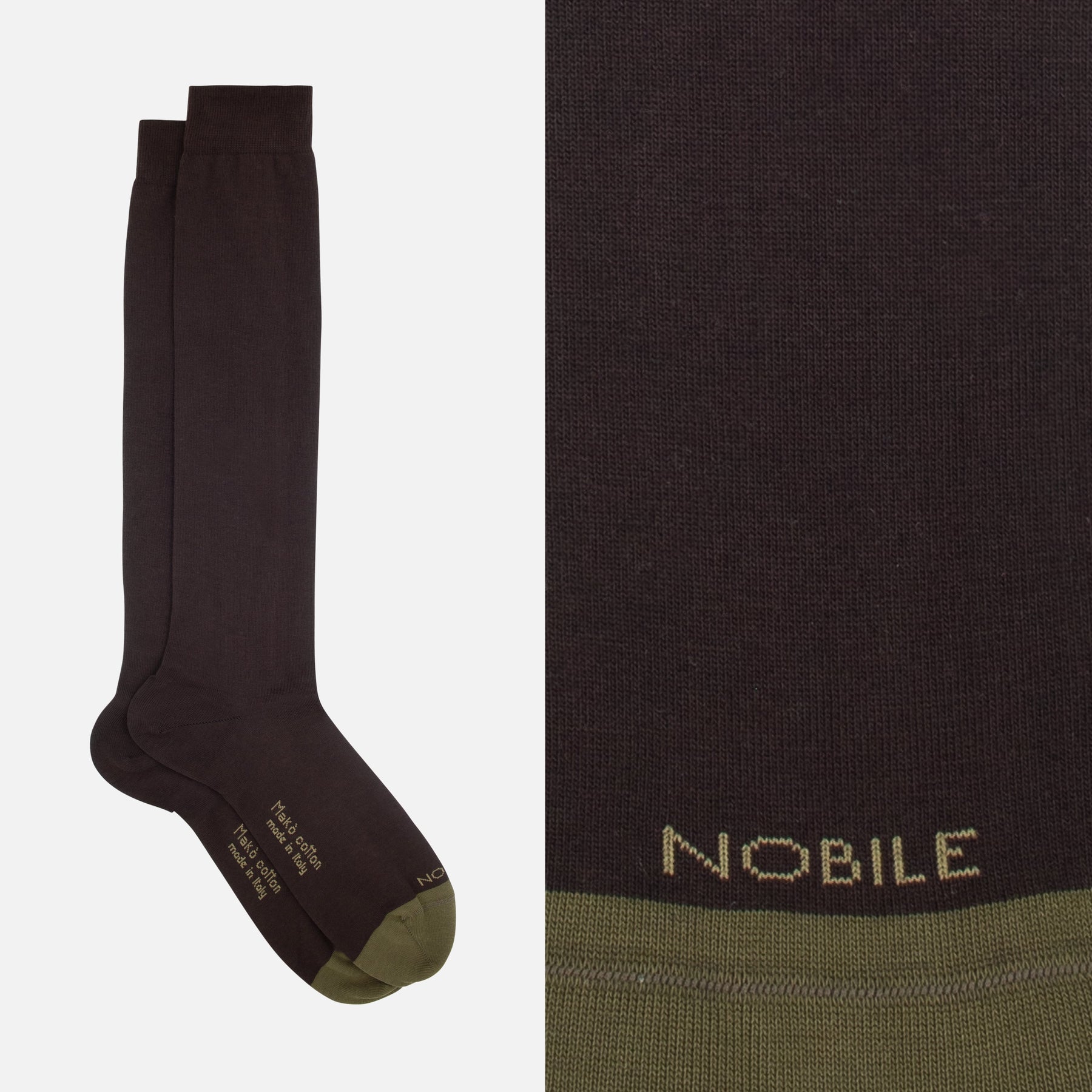 Jours Colorés - Boîte de 6 Chaussettes Longues en Coton Makò