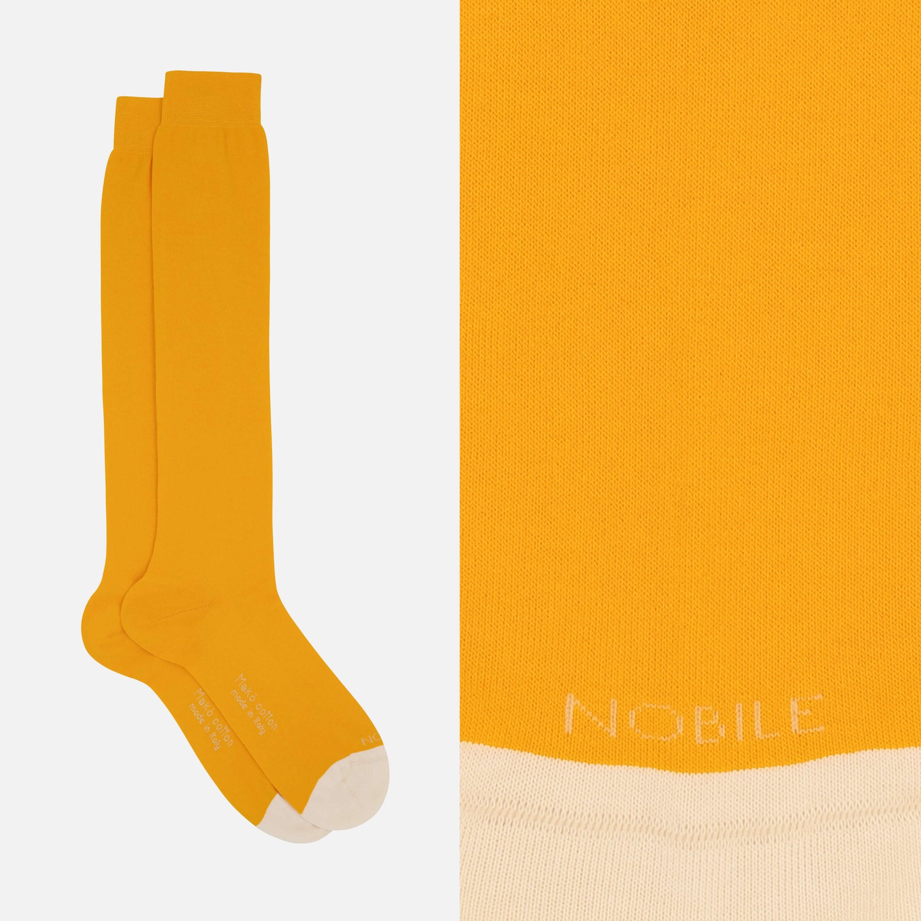 Jours Colorés - Boîte de 6 Chaussettes Longues en Coton Makò