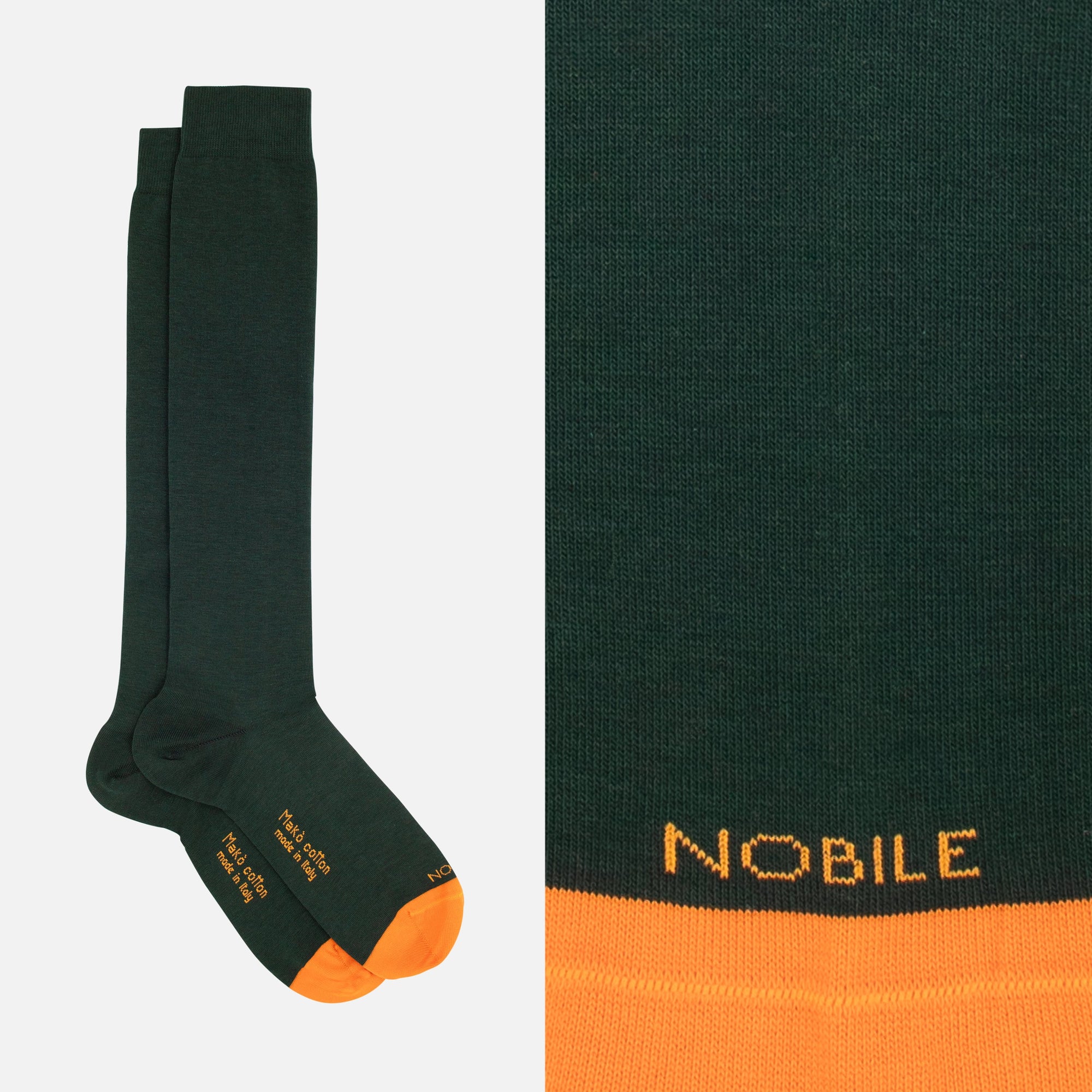 Décontracté Chic - Boîte de 6 Chaussettes Longues en Coton Makò