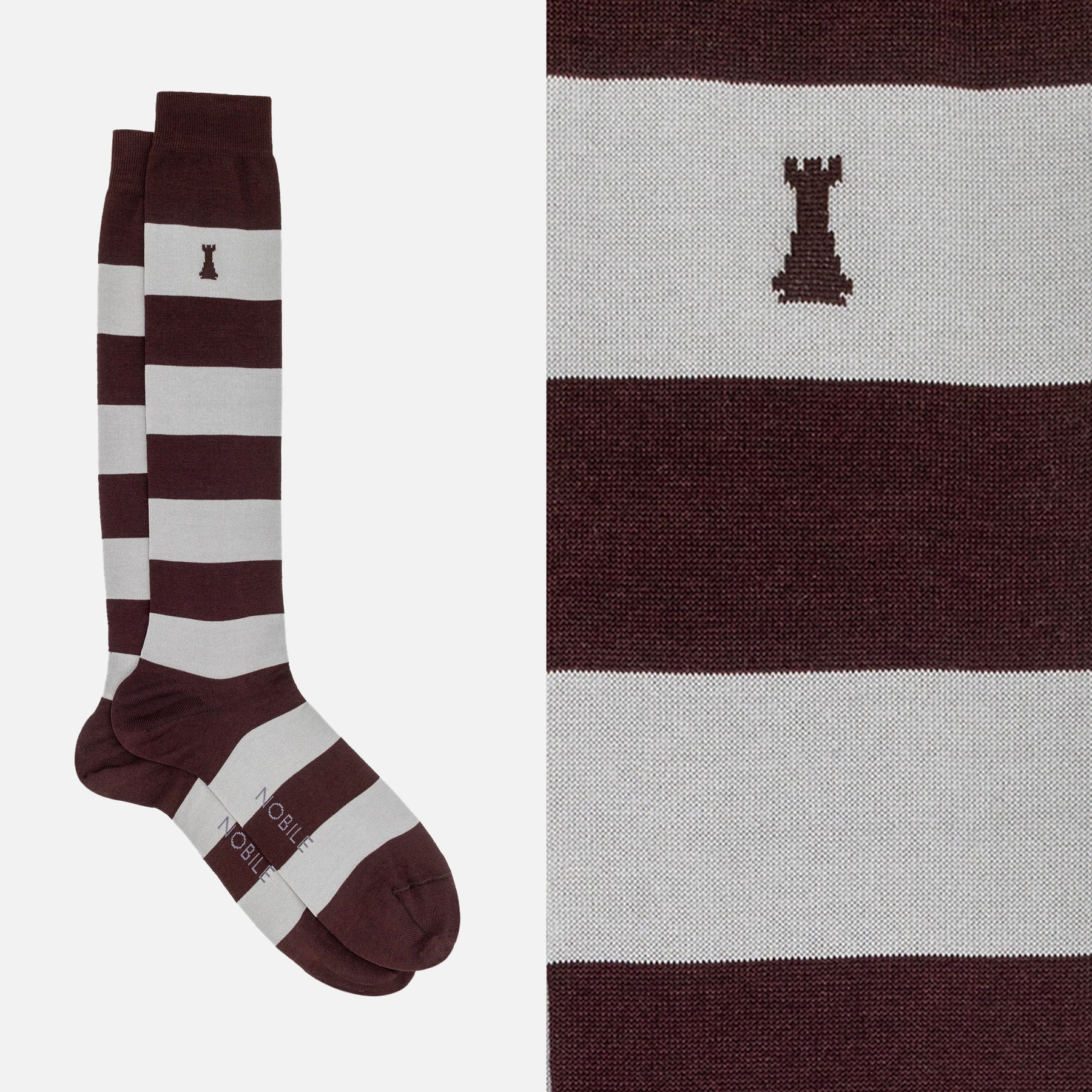 Sherlock Holmes - Boîte de 6 Chaussettes Longues - Motif Mixte