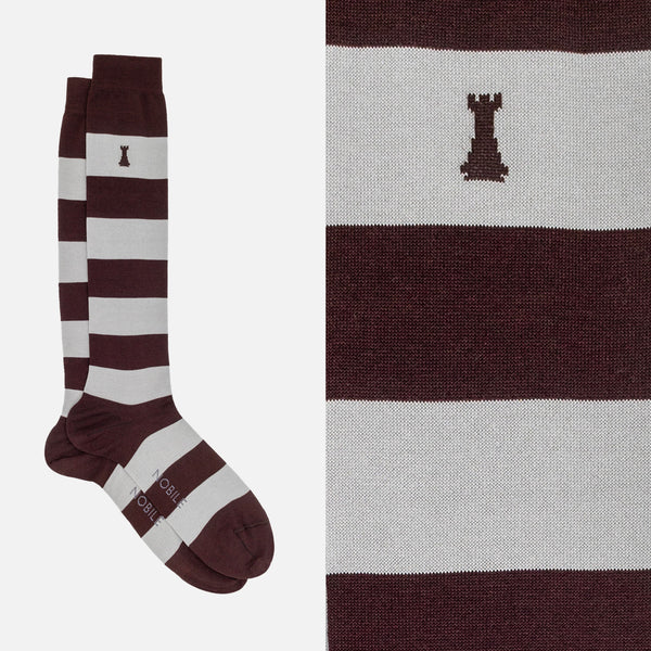 Sherlock Holmes - Boîte de 6 Chaussettes Longues - Motif Mixte