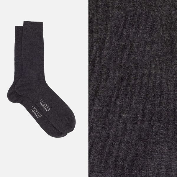Noble Luxury Essential - Short Cashmere Socks from Capra Hircus