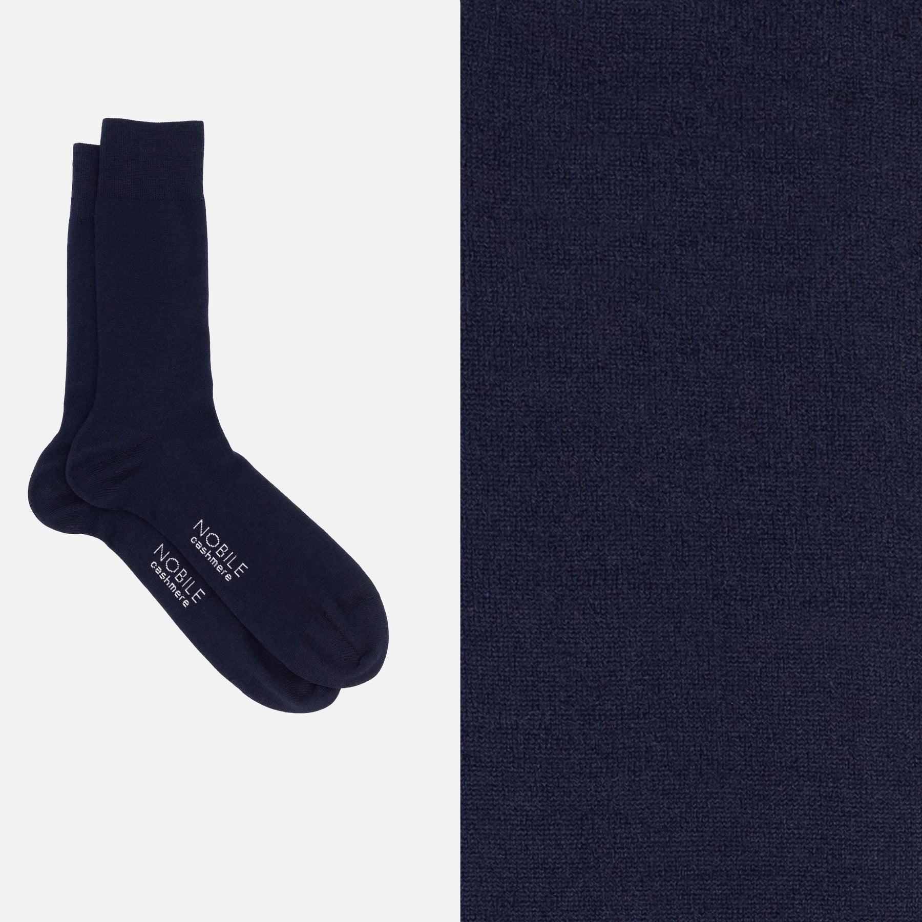 Boîte de chaussettes courtes en cachemire de chèvre Hircus - 2 x Bleu/2 x Noir/2 x Anthracite