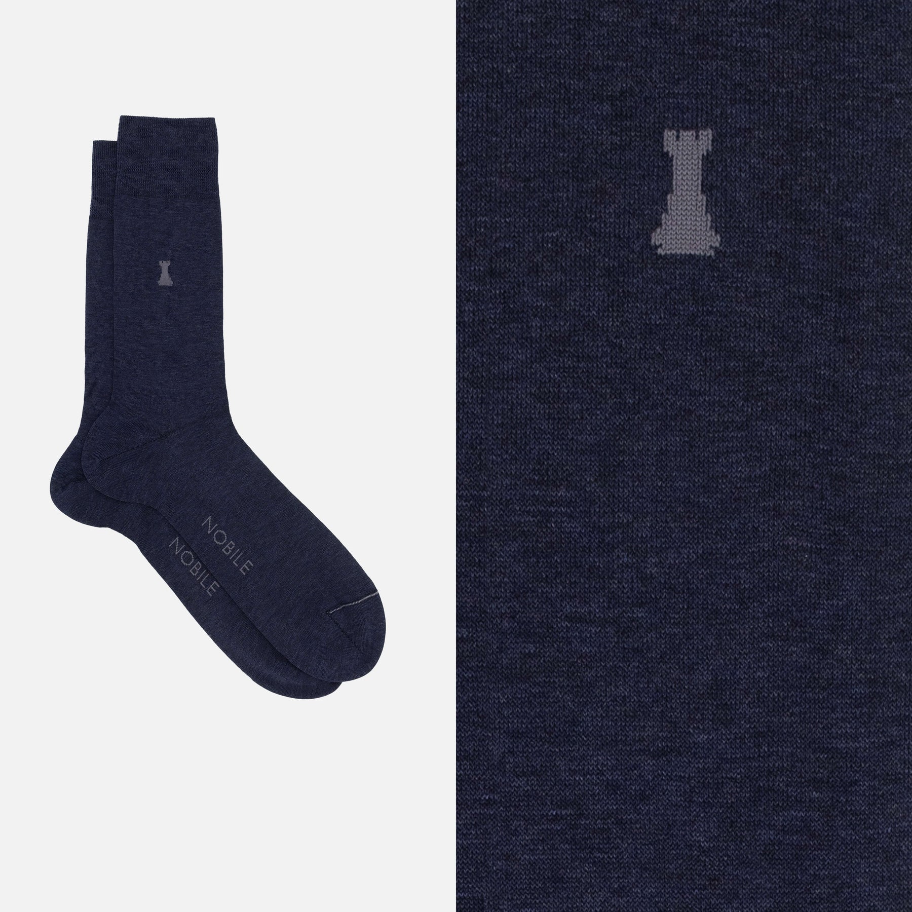 Caravaggio - Short Mélange Solid Socks