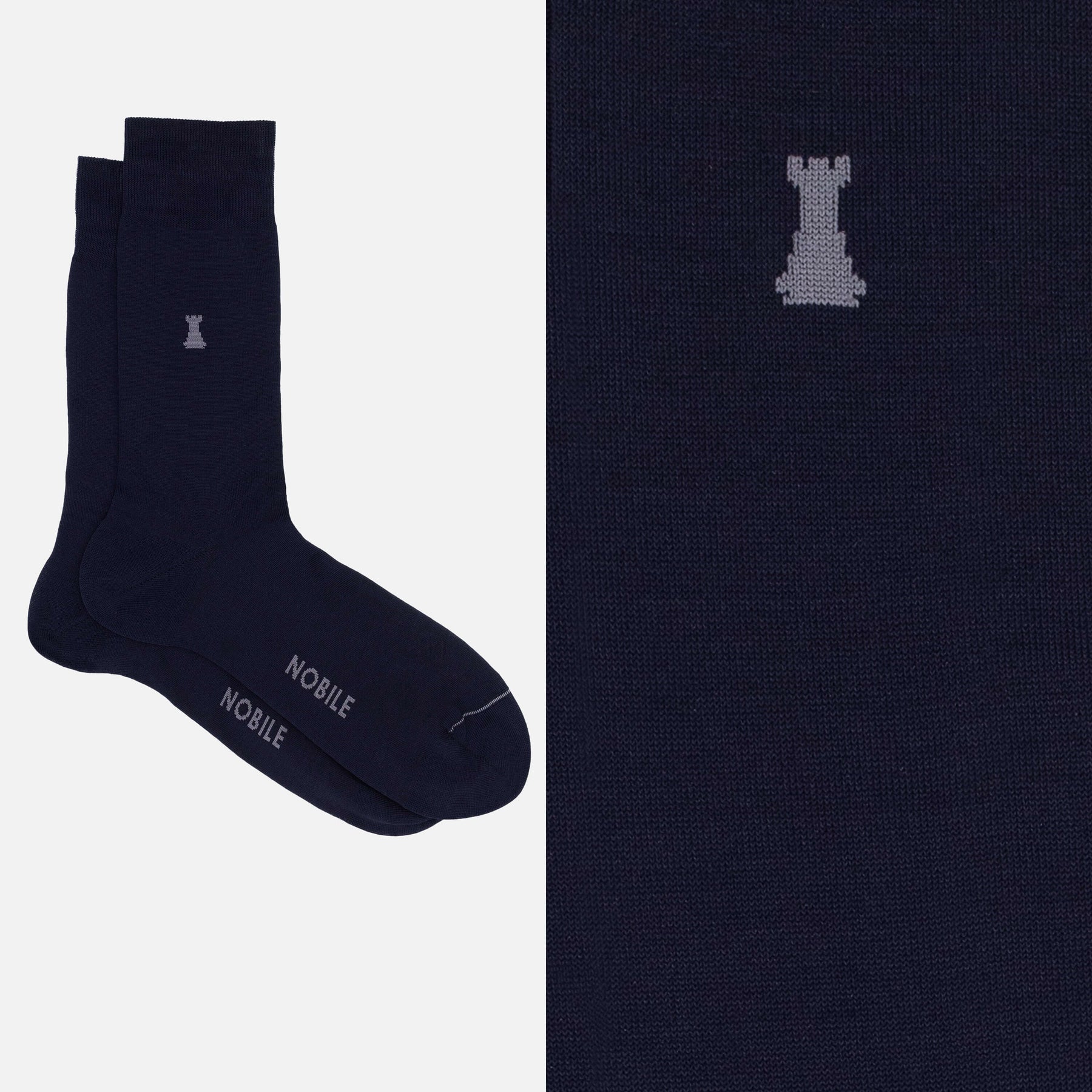 Federico II - Solid Color Short Socks