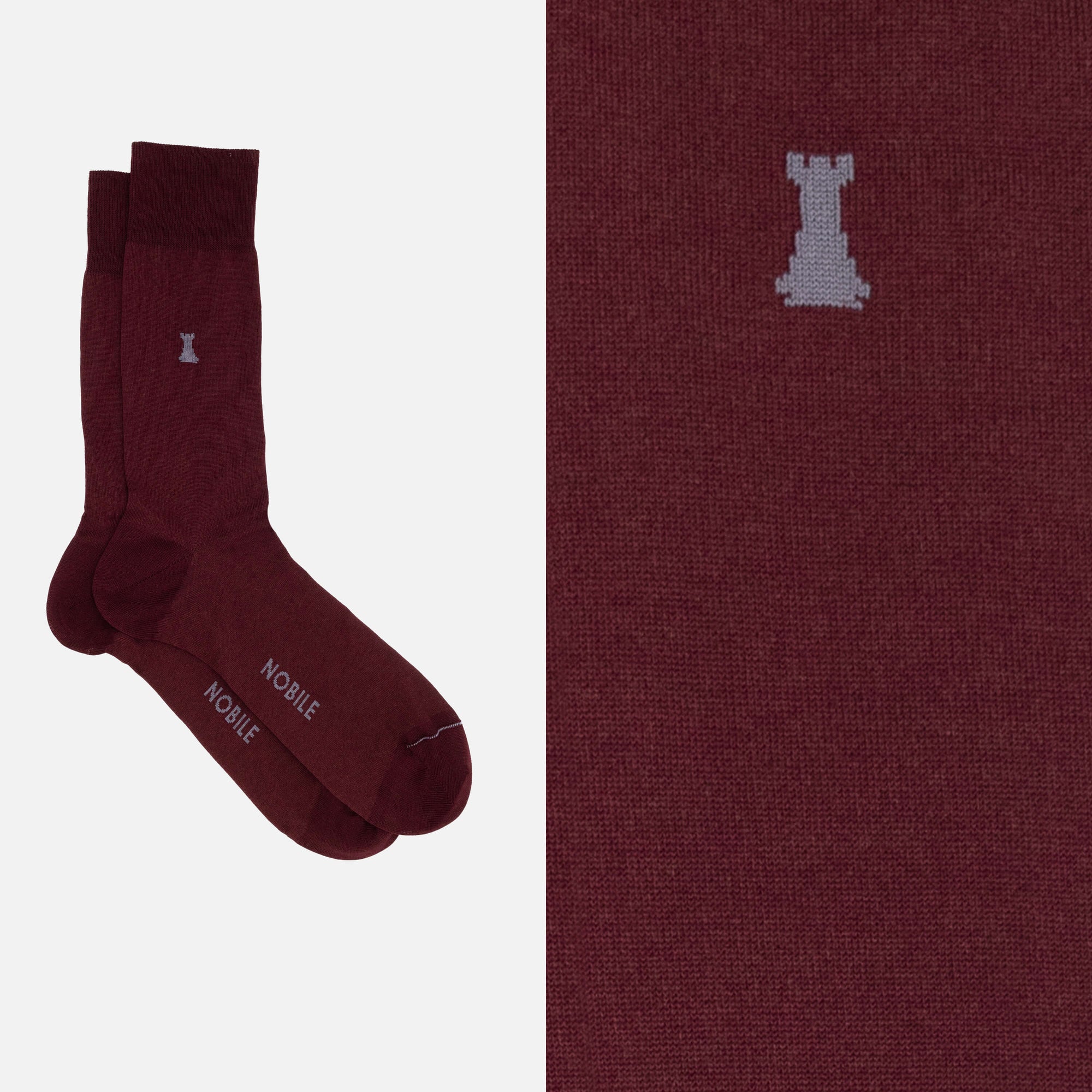 Federico II - Solid Color Short Socks
