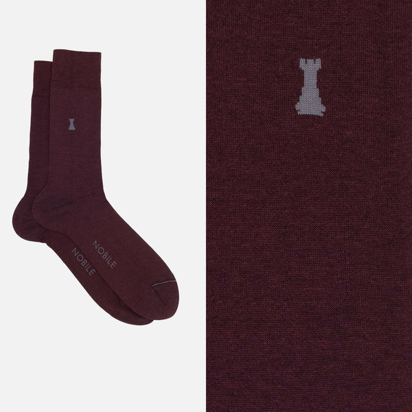 Caravaggio - Short Mélange Solid Socks