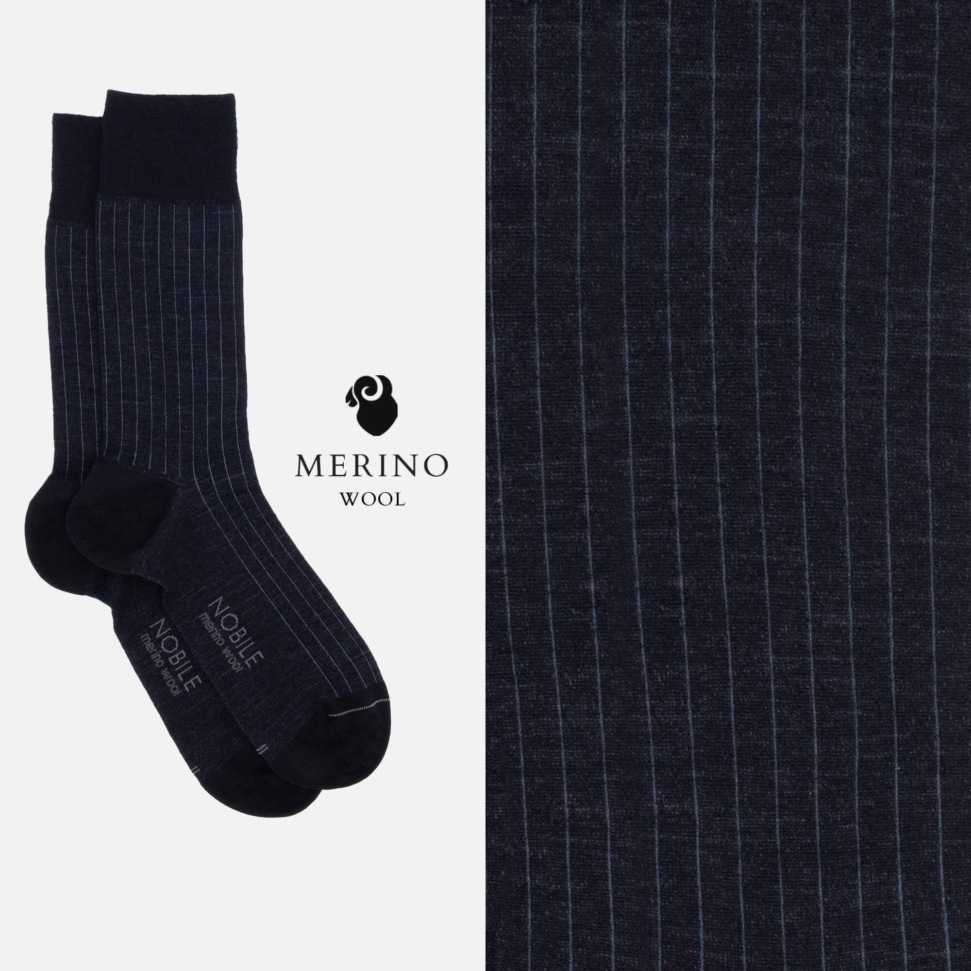 Tiziano - Short socks in fine Merino wool