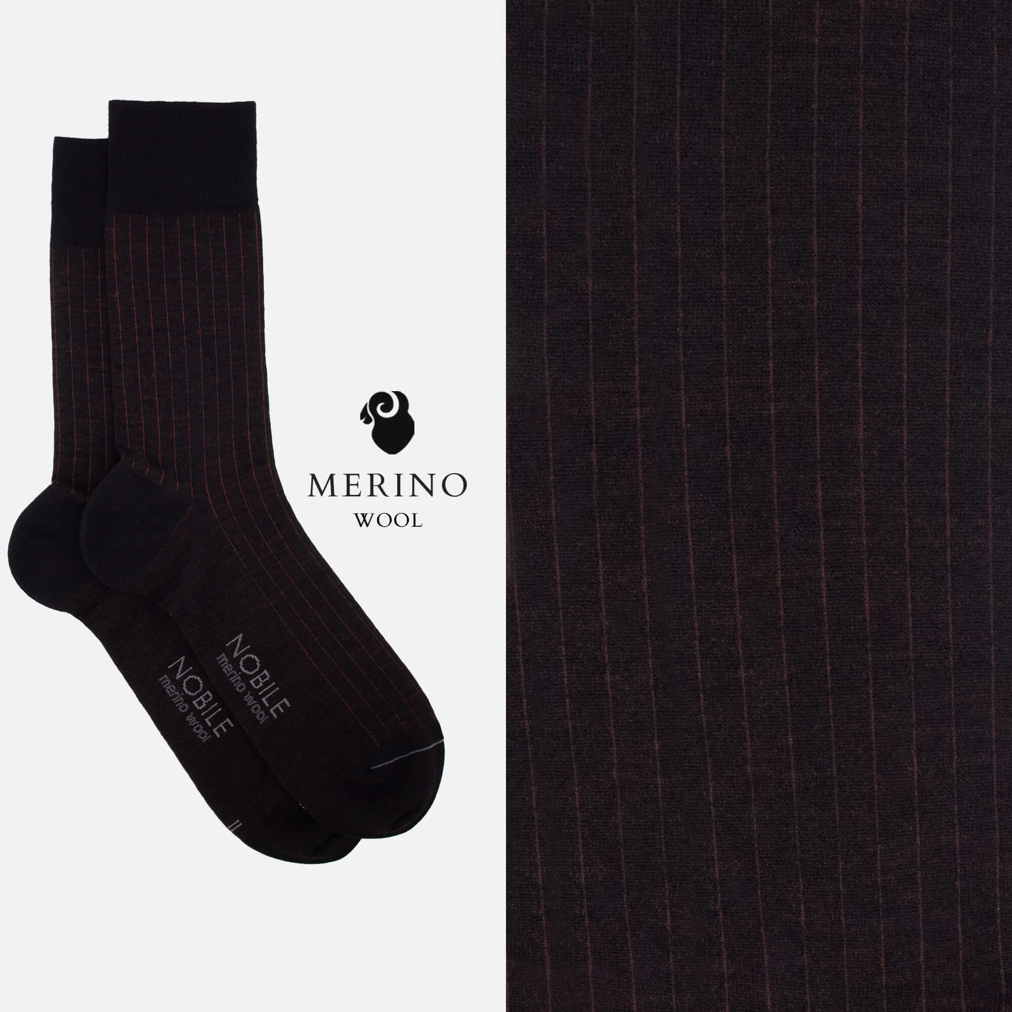 Tiziano - Short socks in fine Merino wool