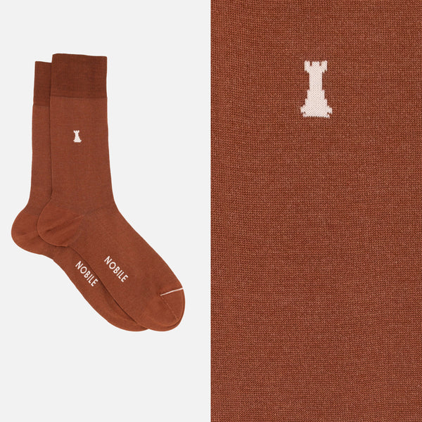 Federico II - Solid Color Short Socks