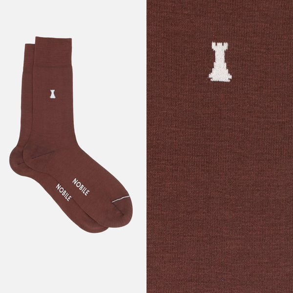 Daily Office Box of 6 Short Socks - 3x Solid Color & 3x Ribbed