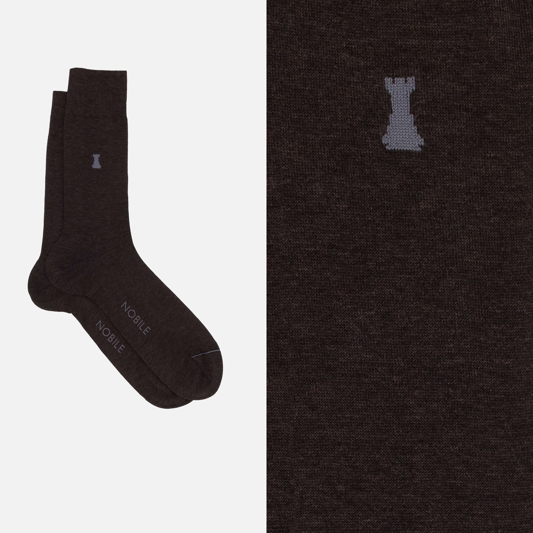 Caravaggio - Short Mélange Solid Socks
