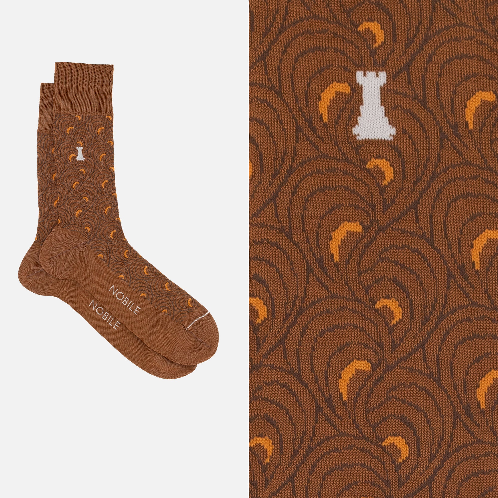 Van Gogh - Short socks with nature theme