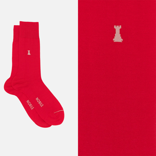 Federico II - Solid Color Short Socks