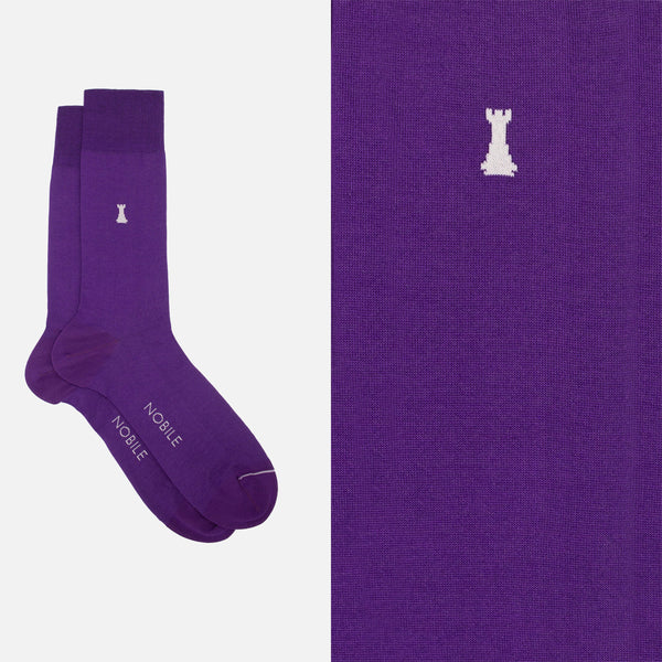 Federico II - Effen Kleur Korte Sokken