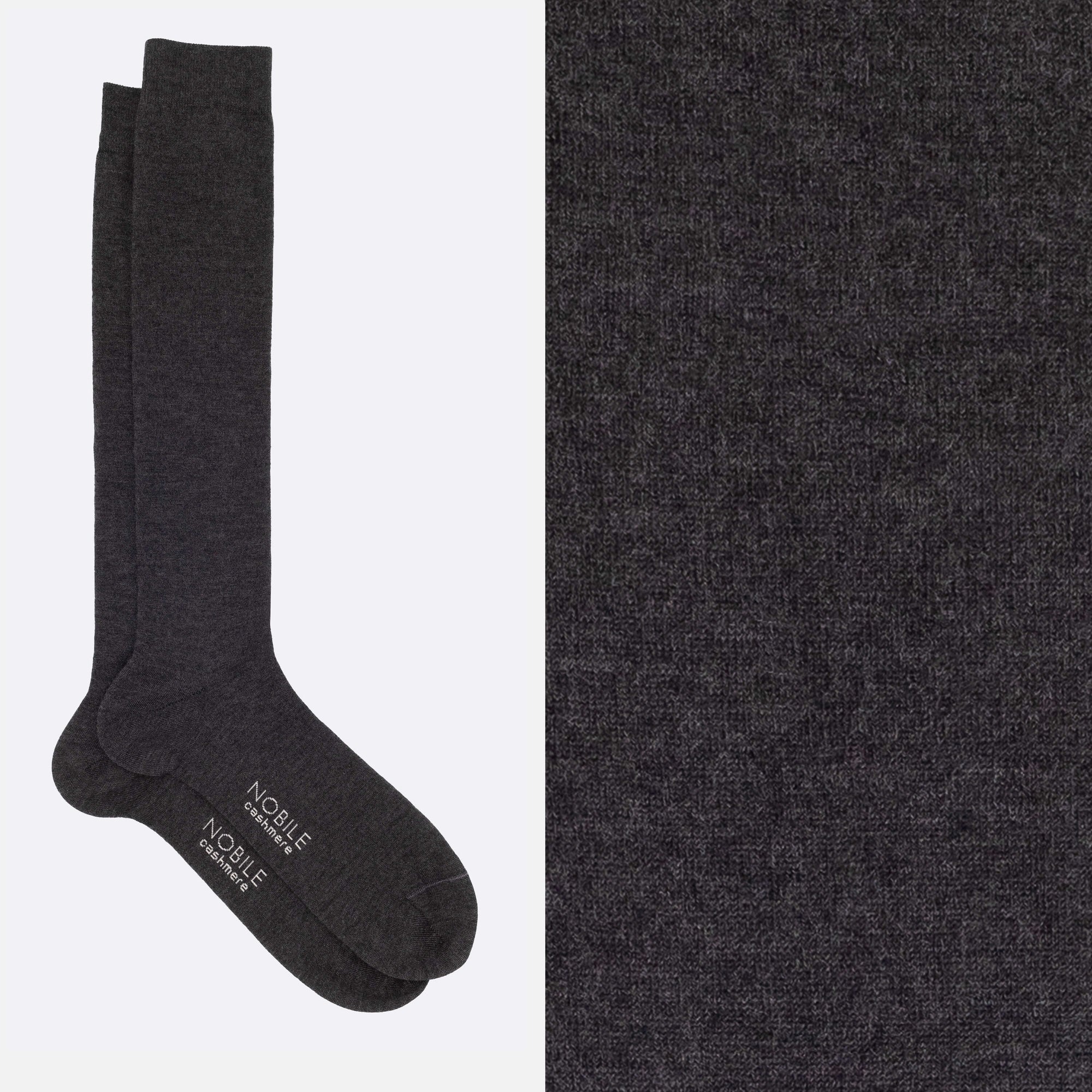Noble Luxury Essential - Long Cashmere Socks from Hircus Goat