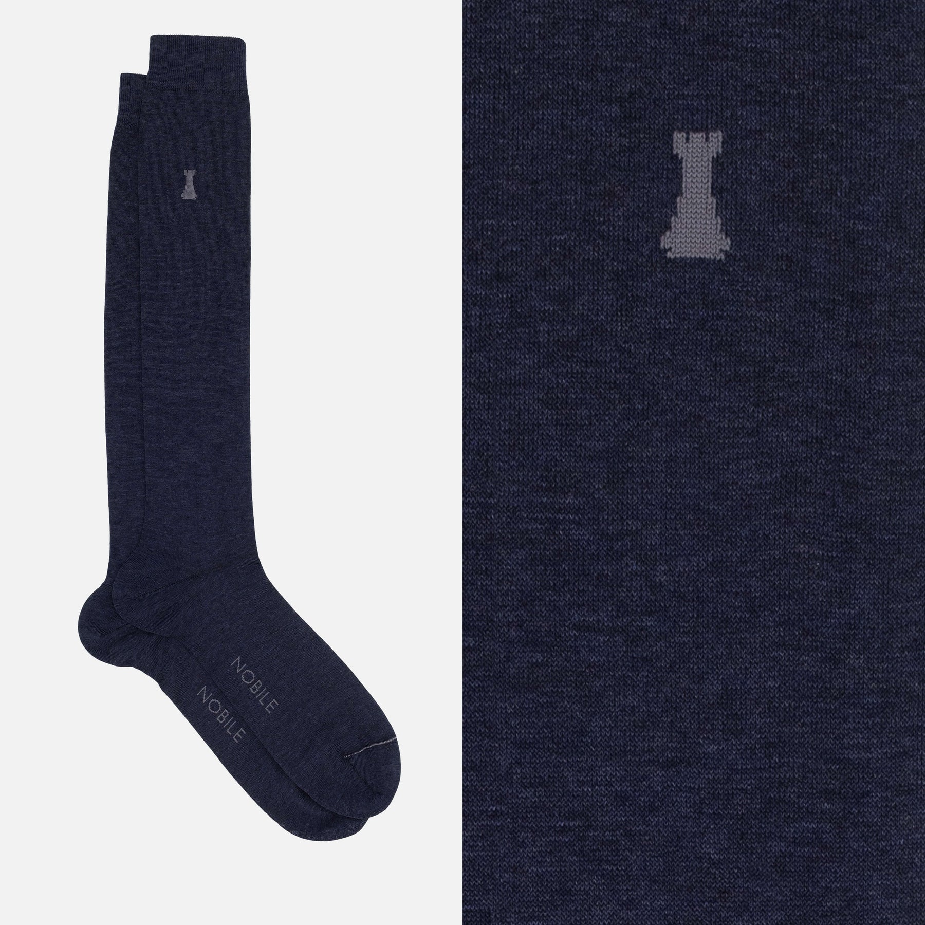 Caravaggio - Chaussettes Solid Mélange Longues