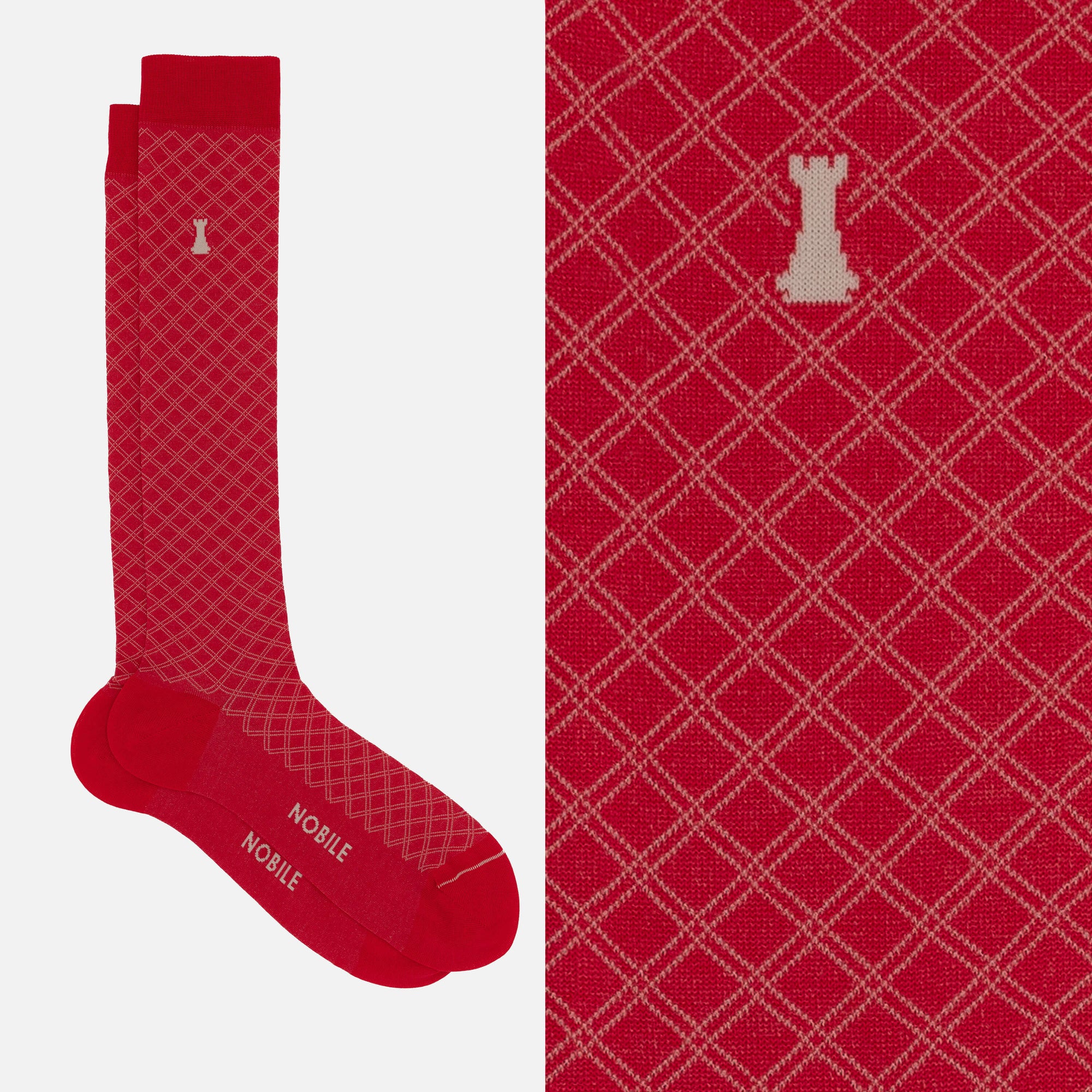 Robert I of Scotland - Long Scottish Socks