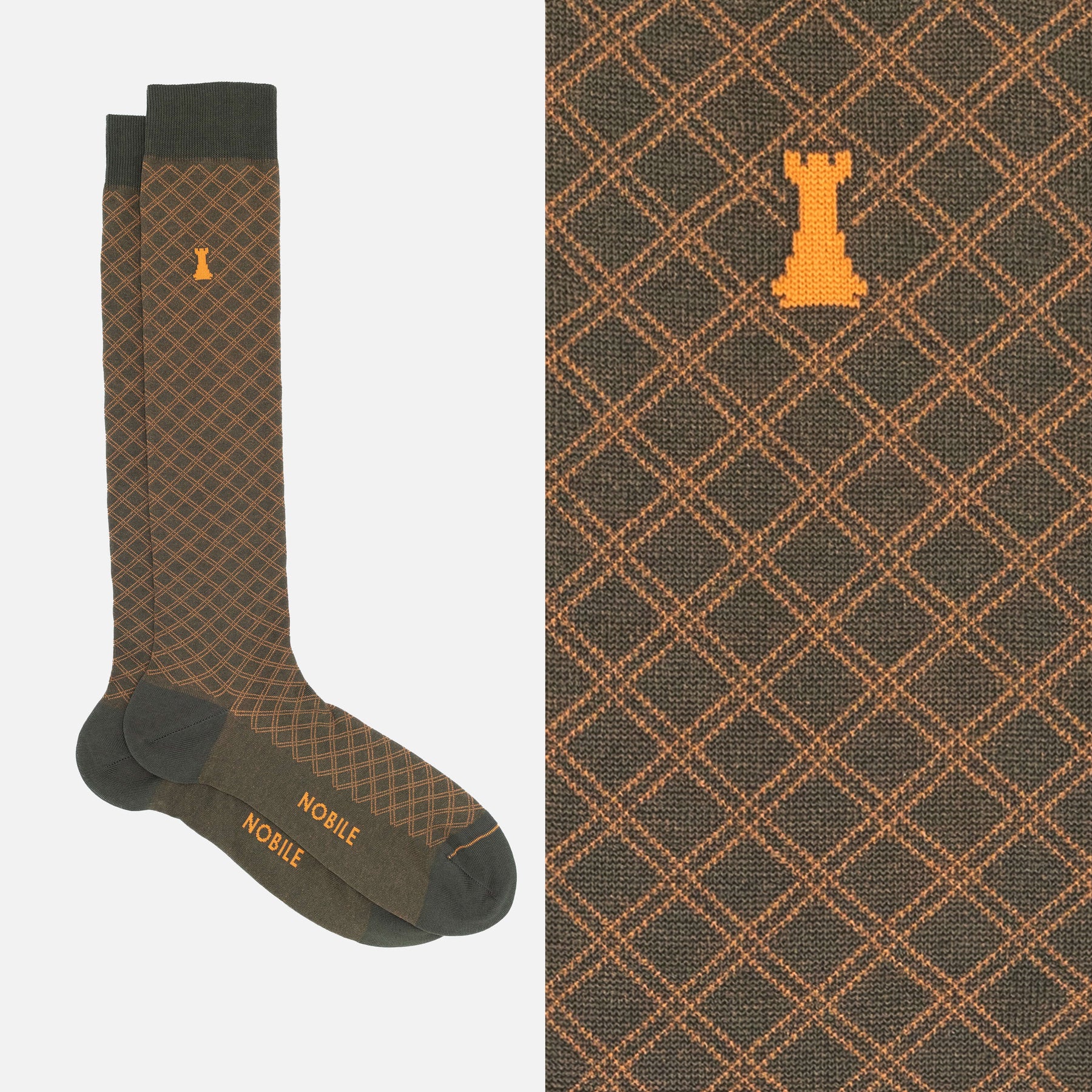 Robert I of Scotland - Long Scottish Socks