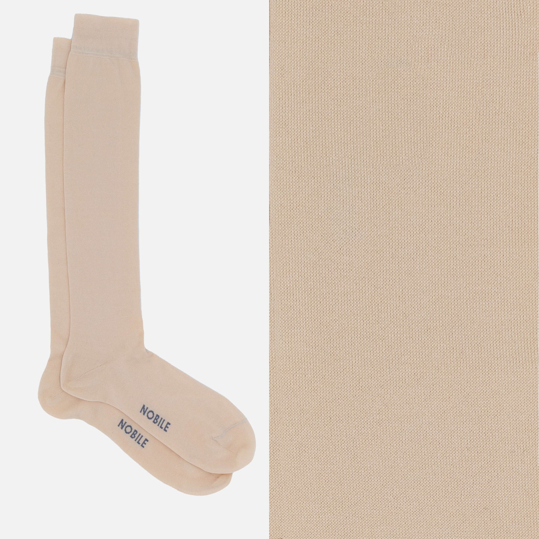Noble Essentiel - Chaussettes Longues Unies