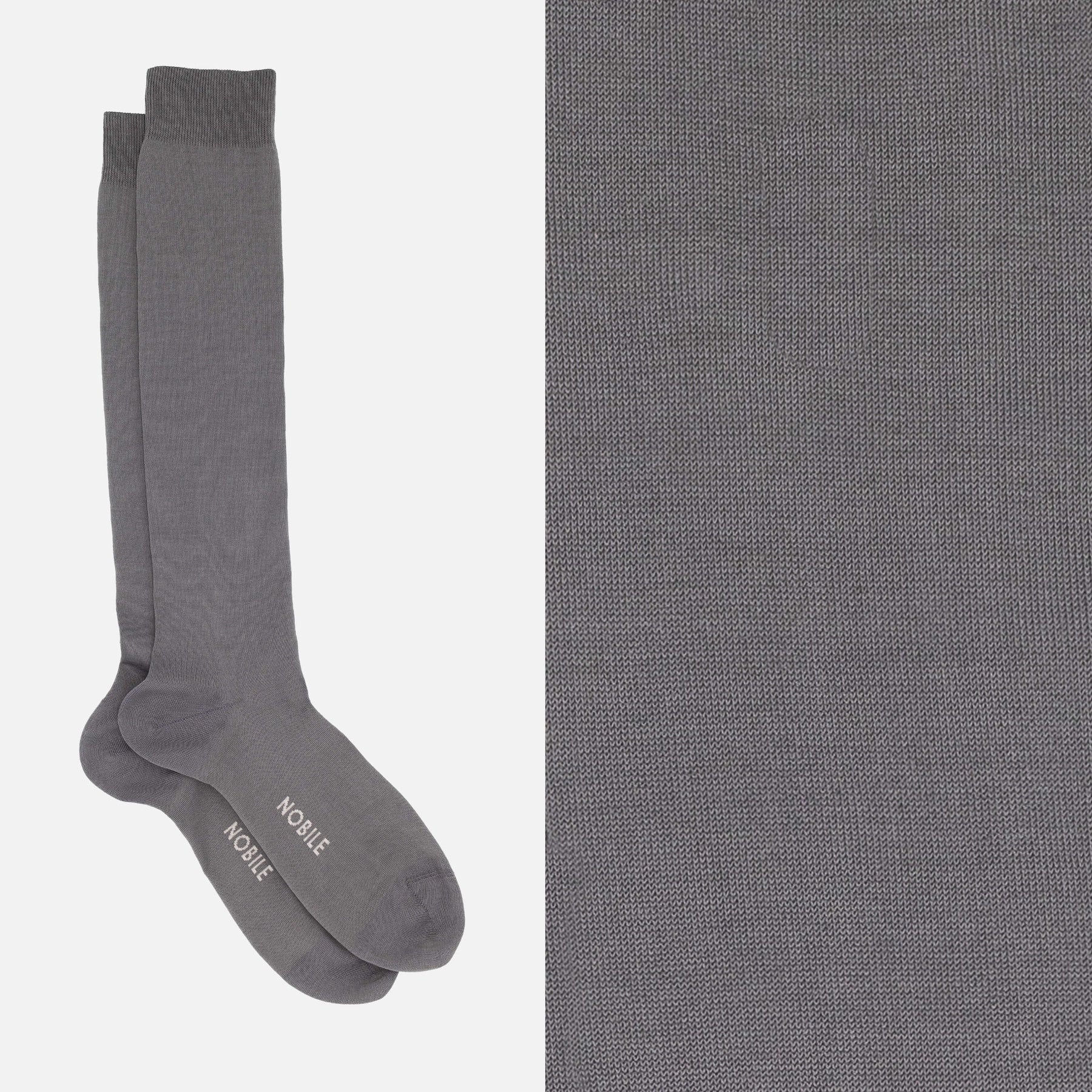 Noble Essentiel - Chaussettes Longues Unies