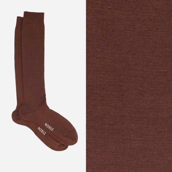 Noble Essentiel - Chaussettes Longues Unies