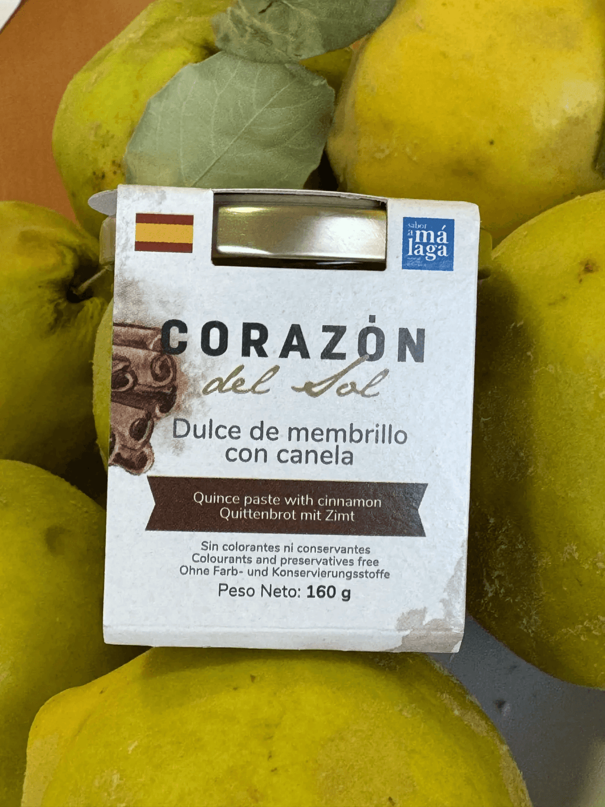 Pasta de marmelo com canela - Coração do Sol