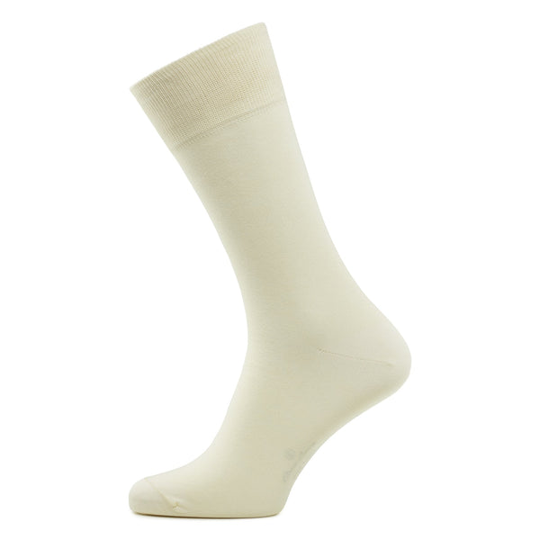 Cotton Men's Socks – Sabbia | Ivory / 501